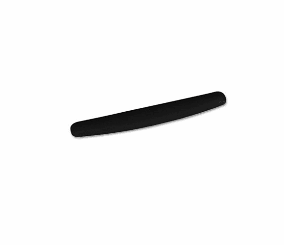 MMMWR209MB Foam Antimicrobial Compact Wrist Rest, Black By 3M/COMMERCIAL TAPE DIV.