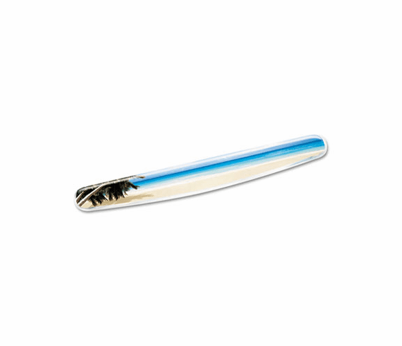MMMWR308BH Gel Compact Wrist Rest, Beach Design By 3M/COMMERCIAL TAPE DIV.