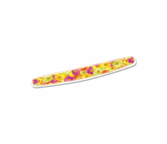 MMMWR308DS Gel Compact Wrist Rest, Daisy Design By 3M/COMMERCIAL TAPE DIV.