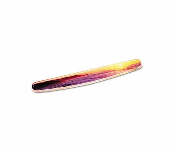 MMMWR308SR Gel Compact Wrist Rest, Sunrise Design By 3M/COMMERCIAL TAPE DIV.