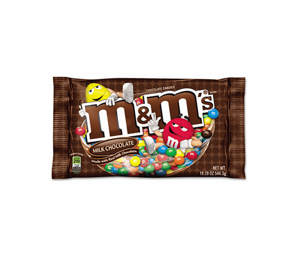 MNM24908 M & M's Chocolate Candies, 19.2 oz Pack By MARS, INC.