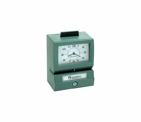 Model BP125-12 Battery Operated Time Clock By Acroprint