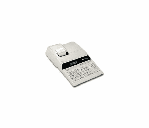 Monroe 8130 White Heavy Duty Desktop Printing Calculator