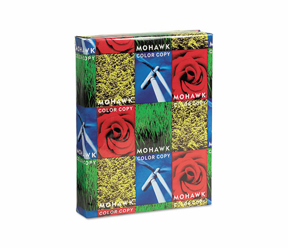 MOW36101 Color Copy Gloss Paper, 96 Brightness, 32lb, 8-1/2 x 11, White, 500 Sheets/Ream By MOHAWK FINE PAPERS