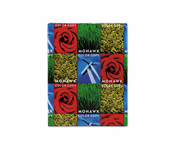MOW36113 Color Copy Gloss Cover Paper, 100 lbs., 96 Brightness, Letter, White, 250 Sheets By MOHAWK FINE PAPERS