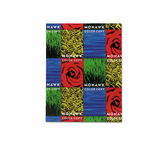 MOW37101 Color Copy Ultra Gloss Cover, 65 lbs., 90 Brightness, Letter, White, 250 Sheets By MOHAWK FINE PAPERS