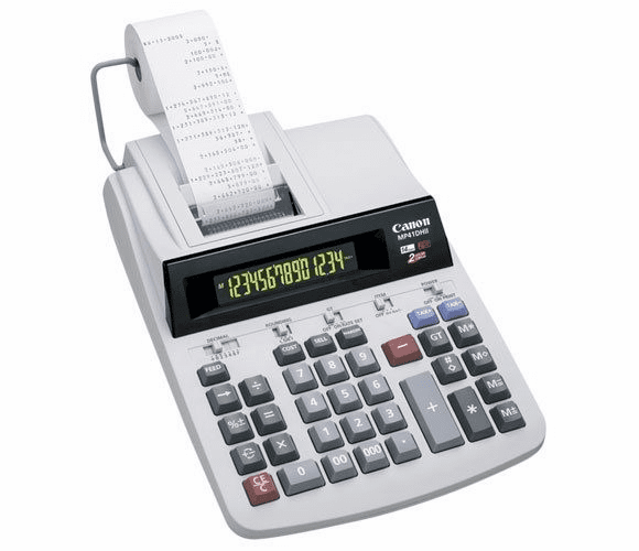 MP41DHII Desktop Printing Calculator By Canon