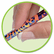 MPD52039B Decorated Wood Pencil, Thermo Swirl, HB #2, Assorted, Dozen By MOON PRODUCTS