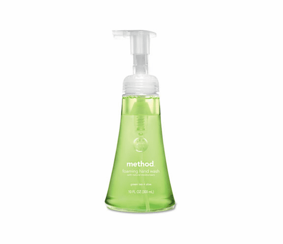MTH00362 Foaming Hand Wash, Green Tea Aloe Foam, 12 oz Bottle By METHOD PRODUCTS INC.
