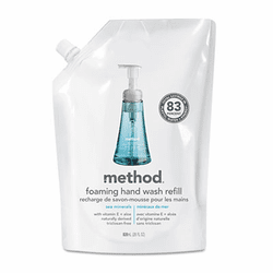 MTH00662 Foaming Hand Wash Refill, 28 oz. Pouch, Sweet Water By METHOD PRODUCTS INC.