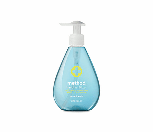 MTH01027 Hand Sanitizer, Sea Minerals, 7.5 oz, Blue By METHOD PRODUCTS INC.
