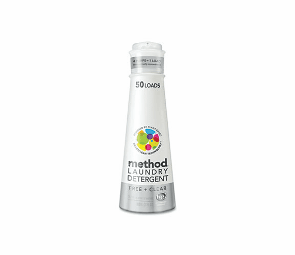 MTH01126 Laundry Detergent, Free & Clear, 20 oz Bottle By METHOD PRODUCTS INC.