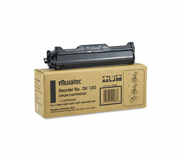 MURDK120 DK120 Drum, 20000 Page-Yield, Black By MURATA BUSINESS SYSTEMS
