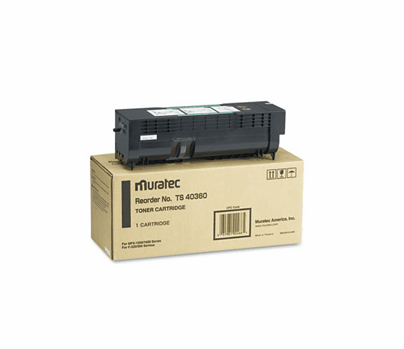 MURTS40360 TS40360 Toner, 12000 Page-Yield, Black By MURATA BUSINESS SYSTEMS