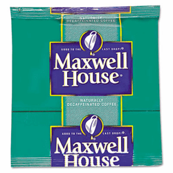 MWH395680 Filter Packs, Decaffeinated Coffee, .7 oz, 100/Carton By MAXWELL HOUSE