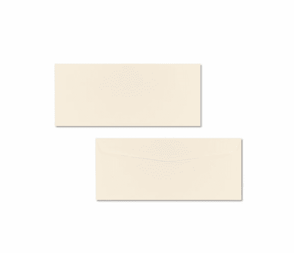 NEE6557100 Classic Crest #10 Envelope, Traditional, Baronial Ivory, 500/Box By NEENAH PAPER