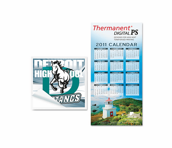 NEK63045 Thermanent Digital PS, 8-1/2 x 11, White, 100/Ream By NEKOOSA COATED PRODUCTS LLC
