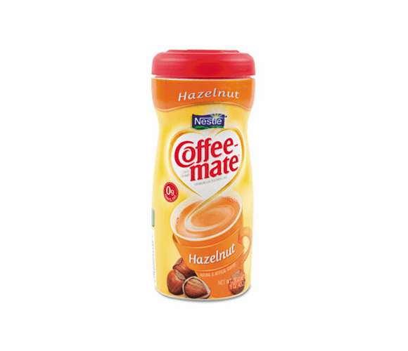 NES12345 Hazelnut Creamer Powder, 15-oz Plastic Bottle By NESTLE