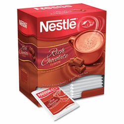 NES25485 Instant Hot Cocoa Mix, Rich Chocolate, 71/100 oz, 50/Box By NESTLE