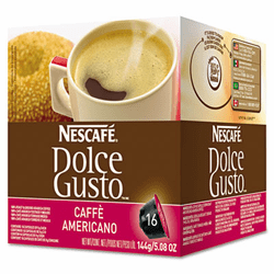 NES27368 Coffee Capsules, Americano, 1.86 oz., 16 per Box By NESTLE