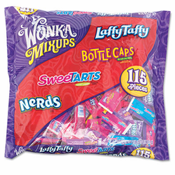 NES85741 Wonka Mix Ups, Assorted Candy, Individually Wrapped, 32 oz Pack By NESTLE