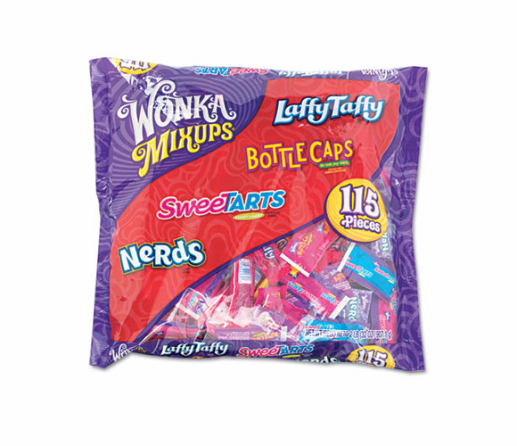 NES85741 Wonka Mix Ups, Assorted Candy, Individually Wrapped, 32 oz Pack By NESTLE