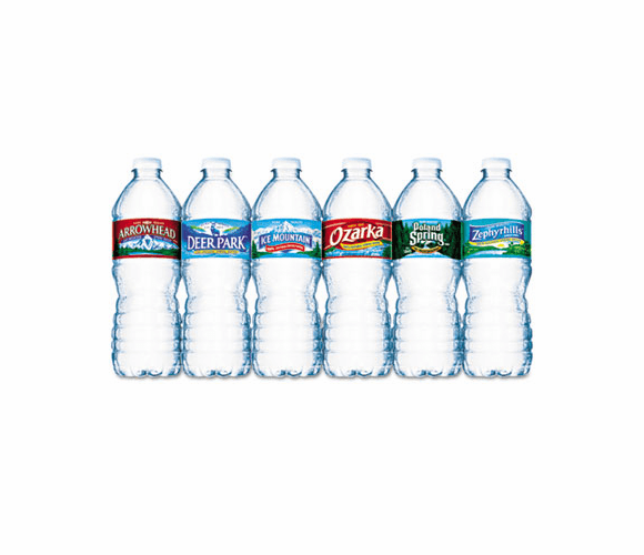 NLE101243 Bottled Spring Water, .5 Liter, Bottles, 24/Carton By NESTLE