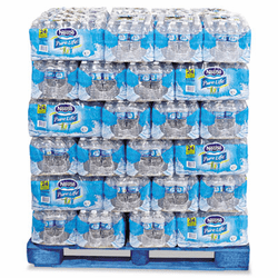 NLE101264 Pure Life Purified Water, 16.9 oz Bottles, 72 Cases/Pallet By NESTLE