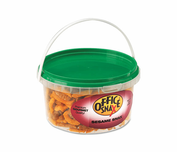 OFX00052 All Tyme Favorite Nuts, Sesame Snax Mix, 13 oz Tub By OFFICE SNAX, INC.