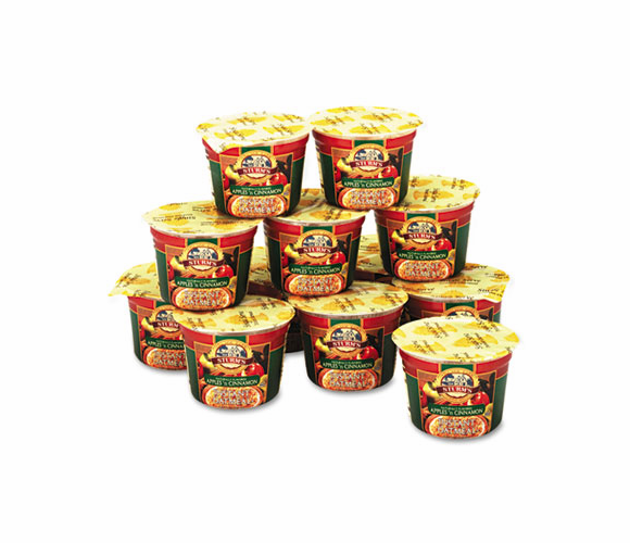 OFX02153 Single Serve Instant Oatmeal, Apple-Cinnamon, 1.9 oz. Bowl, 12/Box By STURM FOODS