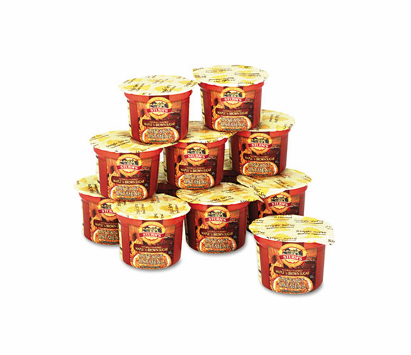 OFX02154 Single Serve, Instant Oatmeal, Maple Brown Sugar, 1.9 oz. Bowl, 12/Box By STURM FOODS