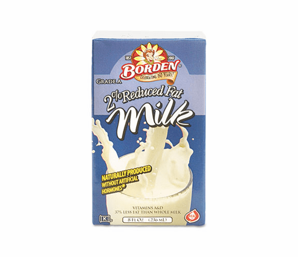 OFX09911 Milk, 2% Reduced Fat, 8 oz., Aseptic Container, 3/Pack By DAIRY FARMERS OF AMERICA, INC