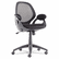 OIFBC4218 Mid-Back Swivel/Tilt Mesh Scoop Chair, Mesh Back/Armcaps, Black By OIF