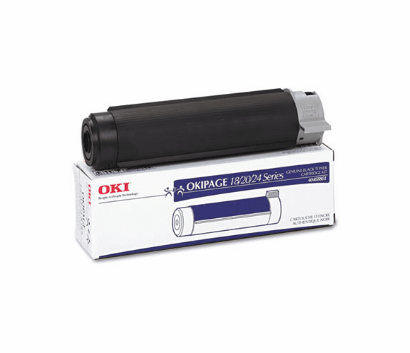 OKI40468801 40468801 Toner, 6000 Page-Yield, Black By OKIDATA