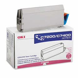 OKI41304206 41304206 Toner, 10000 Page-Yield, Magenta By OKIDATA