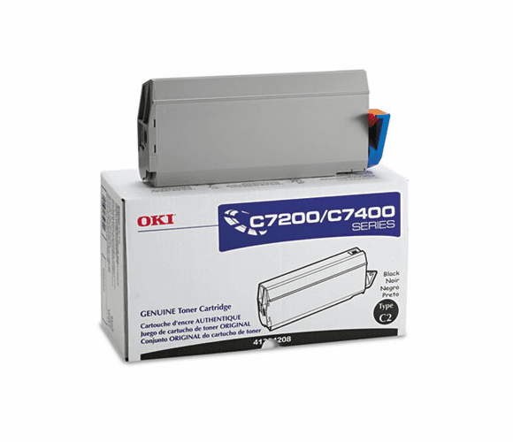 OKI41304208 41304208 Toner, 10000 Page-Yield, Black By OKIDATA