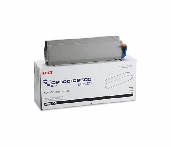 OKI41963604 41963604 Toner (Type C4), 15000 Page-Yield, Black By OKIDATA