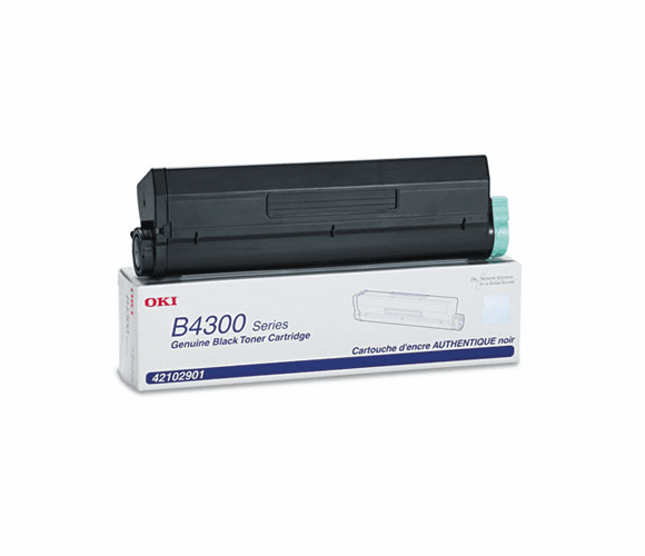 OKI42102901 42102901 High-Yield Toner, 6000 Page-Yield, Black By OKIDATA