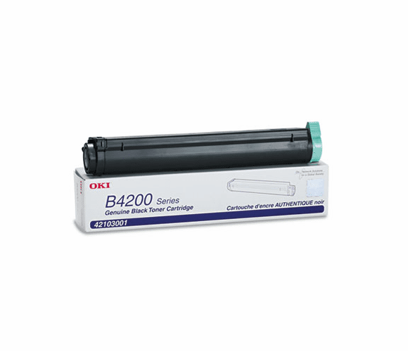 OKI42103001 42103001 Toner, 3000 Page-Yield, Black By OKIDATA