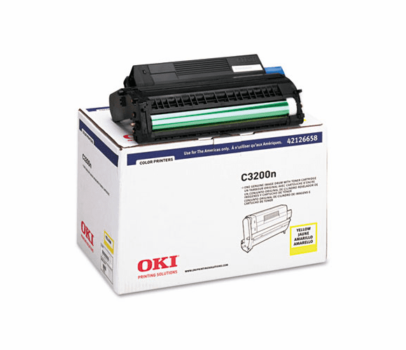 OKI42126658 42126658 Drum Unit, Yellow By OKIDATA