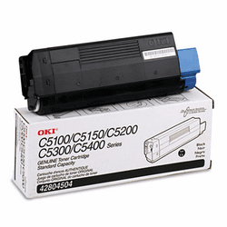 OKI42804504 42804504 Toner (Type C6), 3000 Page-Yield, Black By OKIDATA