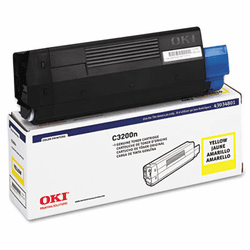 OKI43034801 43034801 Toner (Type C6), 1500 Page-Yield, Yellow By OKIDATA