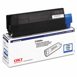 OKI43034803 43034803 Toner (Type C6), 1500 Page-Yield, Cyan By OKIDATA