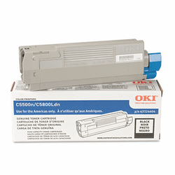 OKI43324404 43324404 High-Yield Toner (Type C8), 5000 Page-Yield, Black By OKIDATA