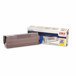 OKI43324417 43324417 Toner, 5000 Page-Yield, Yellow By OKIDATA