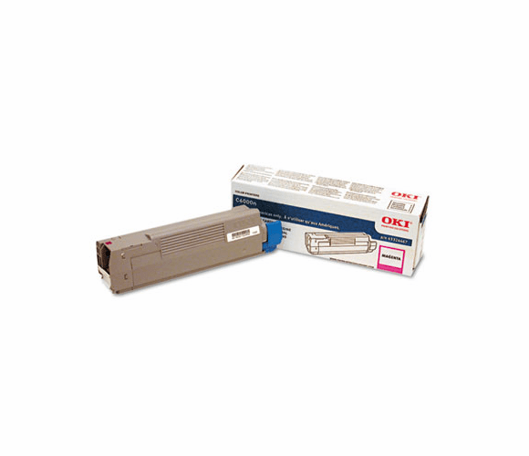 OKI43324467 43324467 Toner, 4000 Page-Yield, Magenta By OKIDATA