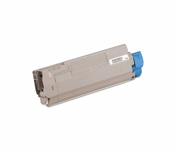 OKI43381903 43381903 Toner (Type C8), 2000 Page-Yield, Cyan By OKIDATA