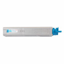 OKI43459303 43459303 High-Yield Toner, 2000 Page-Yield, Cyan By OKIDATA