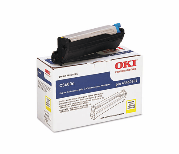 OKI43460201 43460201 Drum Unit, Yellow By OKIDATA