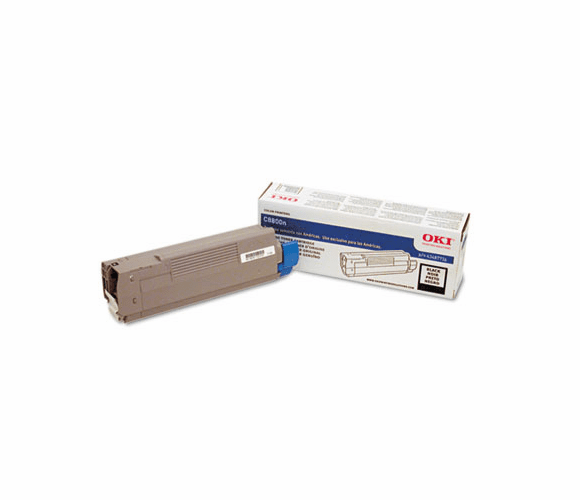 OKI43487736 43487736 Toner, 6000 Page-Yield, Black By OKIDATA